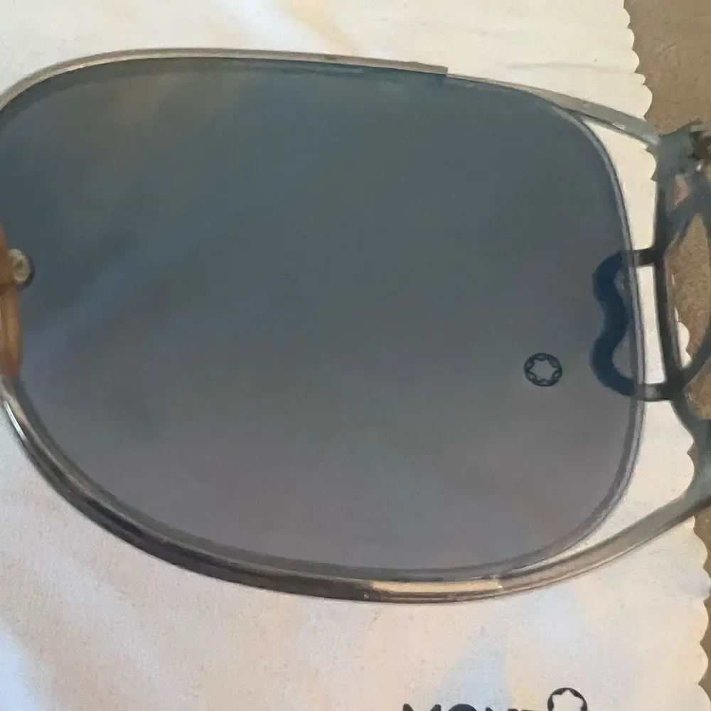 Mont Blanc Sunglasses MB318S  Women Dark Gray Gunmetal Rectangular 60-17 135 mm